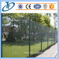 Black coated high security fencing